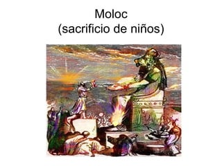 Moloc (sacrificio de niños) 