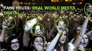 FANS HEUTE: REAL WORLD MEETS
DIGITAL.
*YOUTUBER FANS @ VIDEODAYS 2014
 
