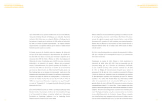 42 43 
LA HISTORIA DE LA RADIOLOGÍA 
MAX VON LAUE Y EL CENTENARIO DE 
LA DIFRACCIÓN DE RAYOS X: 1912-2012 
LA HISTORIA DE LA RADIOLOGÍA 
MAX VON LAUE Y EL CENTENARIO DE LA 
DIFRACCIÓN DE RAYOS X: 1912-2012 
Watson trabajó en la Universidad de Copenhague en 1950 por un año 
de investigación posdoctoral con Kalckar y Ole Maaløe. El conoci-miento 
de la genética seguía siendo bastante básico, y aún se debía 
determinar si la proteína o el ADN actuaban como material genético. 
Watson fue con Kalckar a una reunión en Italia donde escuchó a 
Maurice Wilkins hablar de su trabajo sobre ADN usando la difrac-ción 
de rayos X. 
En 1951, Linus Pauling publicó su modelo del aminoácido, la hélice 
alfa, que se basaba en su cristalografía de rayos X y su construcción 
del modelo molecular. 
Finalmente, en marzo de 1953, Watson y Crick resolvieron la 
estructura de doble hélice del ADN. Esto fue anunciado por Sir 
Lawrence Bragg, que era el director del Laboratorio Cavendish, 
en una conferencia Solvay sobre proteínas realizada el 8 de abril 
de 1953 en Bélgica. El descubrimiento despertó poco interés al 
principio. El 25 de abril de 1953, se publicó un artículo de Watson 
y Crick en Nature que presentó lo que es considerado por muchos 
el descubrimiento científico más importante del siglo XX. Watson 
escribió su best seller “The Double Helix” (La doble hélice) (1968) 
sobre el descubrimiento de la estructura del ADN, que es uno los 
grandes libros de ciencia del siglo XX y presenta la ciencia con pocas 
interpretaciones falsas. C.P. Snow dijo: “Como ninguna otra obra 
literaria, ofrece una percepción de cómo sucede realmente la ciencia 
creativa”. Durante sus investigaciones, muchas veces visitaban pubs, 
como The Eagle, donde hay una placa conmemorativa en el exterior 
y una cálida bienvenida en el interior. Aunque Watson competía 
con Linus Pauling como una gran motivación para el trabajo, esta no 
era una visión compartida por Crick. La clave de la solución estuvo 
rayos X del ADN con un aparato de difracción de rayos X modificado. 
Al aparato lo habían llenado de hidrógeno para reducir la dispersión 
de fondo. Alec Stokes, que era colega de Wilkins y Gosling, observó 
los patrones y sugirió que la molécula de ADN podía ser helicoidal. 
En 1950, no existía el aparato especializado y se requería bastante 
improvisación. Los registros indican que la cámara se había cerrado 
herméticamente usando un condón. 
El trabajo posterior de Franklin sobre las imágenes de difracción 
de rayos X del ADN contribuyó al descubrimiento de la doble hé-lice 
del ADN. Sus datos se usaron para formular la hipótesis de la 
estructura del ADN de Crick y Watson en 1953. Sus imágenes de 
difracción de rayos X indicaban que el ADN tenía una estructura 
helicoidal, y su material se le mostró a Watson sin su consenti-miento. 
Lamentablemente, los aportes científicos de Franklin a la 
estructura del ADN con frecuencia no reciben el reconocimiento 
que merecen. Hace 60 años, en 1952, Rosalind Franklin, junto con 
Ray Gosling (que era su alumno de doctorado), tomó una de las 
imágenes más importantes del mundo. En su famoso experimento, 
estiraron una hebra de ADN en un sujetapapeles y la colocaron en 
un trozo de corcho. Un haz fino de rayos X atravesaba la hebra de 
ADN y las trayectorias difractadas se registraron en papel fotográfi-co 
como la “Fotografía 51”. La imagen resultado demostró la forma 
helicoidal del ADN. 
James Dewey Watson (nacido en 1928) es un biólogo molecular de los 
Estados Unidos. Al principio estudió en la Universidad de Chicago 
y la Universidad de Indiana, y también trabajó en el Laboratorio 
Cavendish en Cambridge, Inglaterra. Fue en Cambridge donde 
Watson conoció a Francis Crick (1916–2004). 
 