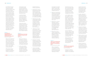 References 231230 References
THE HEART REVEALED RADIOLOGY IN THE DIAGNOSIS AND MANAGEMENT OF CARDIAC CONDITIONSTHE HEART REVEALED RADIOLOGY IN THE DIAGNOSIS AND MANAGEMENT OF CARDIAC CONDITIONS
the management of patients
with stable coronary artery
disease. J Cardiovasc Magn
Reson. 2012 Sep 19;14:65. doi:
10.1186/1532-429X-14-65.
8 	 Nagel E et al. Stress Perfusion
Imaging to Guide the Manage-
ment of Patients With Stable
Coronary Artery Disease -
MR-INFORM. Presented at the
American College of Cardiol-
ogy Annual Scientific Session
(ACC 2017), Washington, DC,
March 17, 2017.
9	 Newby D et al. CT coronary
angiography in patients
with suspected angina due
to coronary heart disease
(SCOT-HEART): an open-la-
bel, parallel-group, multi-
centre trial. Lancet. 2015
Jun 13;385(9985):2383-
91. doi: 10.1016/
S0140-6736(15)60291-4.
10	 Williams MC et al. Use of
Coronary Computed Tomo-
graphic Angiography to Guide
Management of Patients
With Coronary Disease. J
Am Coll Cardiol. 2016 Apr
19;67(15):1759-1768. doi:
10.1016/j.jacc.2016.02.026.
Chapter 4:
I WANT TO LIVE ANOTHER DAY:
HOW CARDIAC CT CAN HELP
PATIENTS IN THE EMERGENCY
ROOM
By Harold Goerne and Suhny Abbara
	 Raff GL, Chinnaiyan KM,
Cury RC, Garcia MT, Hecht
HS, Hollander JE, et al. SCCT
guidelines on the use of coro-
nary computed tomographic
angiography for patients
presenting with acute chest
pain to the emergency depart-
ment: a report of the Society
of Cardiovascular Computed
Tomography Guidelines
Committee. Vol. 8, Journal
of Cardiovascular Computed
Tomography. 2014. pp. 254–71.
	 Cury RC, Abbara S, Achen-
bach S, Agatston A, Berman
DS, Budoff MJ, et al. CAD-
RADS(TM) Coronary Artery
Disease – Reporting and Data
System. An expert consensus
document of the Society of
Cardiovascular Computed
Tomography (SCCT), the
American College of Radiology
(ACR) and the North American
Society for Cardiovascular
Imaging (NASCI). Endorsed by
the American College of Car-
diology. J Cardiovasc Comput
Tomogr. 2016 Jun;15.
	 Hurlock GS, Higashino H,
Mochizuki T. History of cardiac
computed tomography: single
to 320-detector row multislice
computed tomography. Int
J Cardiovasc Imaging. 2009
Apr;25 Suppl 1:31–42.
	 Galperin-Aizenberg M, Cook
TS, Hollander JE, Litt HI.
Cardiac CT angiography in
the emergency department.
AJR Am J Roentgenol. 2015
Mar;204(3):463–74.
Chapter 5:
TOO LITTLE TOO LATE: IMAGING
OF THE ISCHAEMIC HEART
By Jean-Nicolas Dacher
1	 Montalescot G, Sechtem U,
Achenbach S et al. 2013 ESC
guidelines on the management
of stable coronary artery
disease: the Task Force on
the management of stable
coronary artery disease
of the European Society
of Cardiology. Eur Heart J
2013;34:2949-3003.
2	 Schwitter J, Wacker CM,
Wilke N et al. MR-IMPACT II:
Magnetic Resonance Imag-
ing for Myocardial Perfusion
Assessment in Coronary artery
disease Trial: perfusion-car-
diac magnetic resonance
vs. single-photon emission
computed tomography for the
detection of coronary artery
disease: a comparative multi-
centre, multivendor trial. Eur
Heart J 2013;34:775-781.
3	 Greenwood JP, Maredia N,
Younger JF et al. Cardiovas-
cular magnetic resonance and
single-photon emission com-
puted tomography for diagno-
sis of coronary heart disease
(CE-MARC): a prospective trial.
Lancet 2012;379:453-460.
4	 Watkins S, McGeoch R, Lyne
J et al. Validation of magnetic
resonance myocardial perfu-
sion imaging with fractional
flow reserve for the detec-
tion of significant coronary
heart disease. Circulation
2009;120:2207-2213.
5	 Hendel RC, Friedrich MG,
Schulz-Menger J et al. CMR
First-Pass Perfusion for Sus-
pected Inducible Myocardial
Ischemia. JACC Cardiovascular
Imaging 2016;9:1338-1348.
SCAI/SCMR 2010 appropri-
ate use criteria for cardiac
computed tomography. A
report of the American College
of Cardiology Foundation
Appropriate Use Criteria Task
Force, the Society of Cardio-
vascular Computed Tomogra-
phy, the American College of
Radiology, the American Heart
Association, the American
Society of Echocardiogra-
phy, the American Society of
Nuclear Cardiology, the North
American Society for Cardio-
vascular Imaging, the Society
for Cardiovascular Angiog-
raphy and Interventions, and
the Society for Cardiovascular
Magnetic Resonance. J Am
Coll Cardiol. 2010;56(22):1864-
94. Bastarrika G, Lee YS,
Huda W, Ruzsics B, Costello
P, Schoepf UJ. CT of coronary
artery disease. Radiology.
2009;253(2):317-38.
Chapter 2:
MY FUTURE AND I:
CARDIOVASCULAR RISK
STRATIFICATION OF
ASYMPTOMATIC INDIVIDUALS
By Rozemarijn Vliegenthart
	 2016 SCCT/STR guidelines for
coronary artery calcium scor-
ing of noncontrast noncardiac
chest CT scans: A report of
the Society of Cardiovascular
Computed Tomography and
Society of Thoracic Radiology.
Hecht HS, Cronin P, Blaha
MJ, et al. J Thorac Imaging.
2017;32(5):W54-W66.
	 2016 European Guidelines
on cardiovascular disease
prevention in clinical practice:
The Sixth Joint Task Force
of the European Society
of Cardiology and Other
Societies on Cardiovascular
Disease Prevention in Clinical
Practice. Piepoli MF, Hoes AW,
Agewall S, et al; ESC Scientific
Document Group. Eur Heart J.
2016;37(29):2315-2381.
	 Computed tomography
coronary artery calcium
scoring: review of evidence
base and cost-effective-
ness in cardiovascular risk
prediction. Vliegenthart R,
Morris PB. J Thorac Imaging.
2012;27(5):296-303.
	 Coronary artery calcium
screening: current status and
recommendations from the
European Society of Cardiac
Imaging and North American
Society for Cardiovascular
Imaging. Oudkerk M, Stillman
AE, Halliburton SS, et al. Eur
Radiol. 2008;18(12):2785-807.
Chapter 3:
IMAGING TRIALS: THE FUTURE
OF CARDIAC IMAGING LOOKS
BRIGHT
By Marc Dewey
1.	 Dedic A. et al Coronary CT
Angiography for Suspected
ACS in the Era of High-Sensi-
tivity Troponins: Randomized
Multicenter Study J Am Coll
Cardiol. 2016 Jan 5;67(1):16-26.
doi: 10.1016/j.jacc.2015.10.045.
2	 Linde JJ et al. Long-Term
Clinical Impact of Coronary
CT Angiography in Patients
With Recent Acute-Onset
Chest Pain: The Randomized
Controlled CATCH Trial. JACC
Cardiovasc Imaging. 2015
Dec;8(12):1404-1413. doi:
10.1016/j.jcmg.2015.07.015.
3	 Sørgaard MH et al. Value of
Myocardial Perfusion Assess-
ment With Coronary Com-
puted Tomography Angiog-
raphy in Patients With Recent
Acute-Onset Chest Pain. JACC
Cardiovasc Imaging. 2017 Dec
8. pii: S1936-878X(17)30992-0.
doi: 10.1016/j.jcmg.2017.09.022.
4	 Greenwood JP et al. Cardio-
vascular magnetic resonance
and single-photon emission
computed tomography
for diagnosis of coronary
heart disease (CE-MARC):
a prospective trial. Lancet.
2012 Feb 4;379(9814):453-
60. doi: 10.1016/
S0140-6736(11)61335-4.
5	 Lubbers M et al. Compre-
hensive Cardiac CT With
Myocardial Perfusion Imaging
Versus Functional Testing in
Suspected Coronary Artery
Disease: The Multicenter,
Randomized CRESCENT-II
Trial. JACC Cardiovasc
Imaging. 2017 Dec 8. pii:
S1936-878X(17)30993-2. doi:
10.1016/j.jcmg.2017.10.010.
6	 Napp AE et al. Computed
tomography versus invasive
coronary angiography: design
and methods of the prag-
matic randomised multicentre
DISCHARGE trial. Eur Radiol.
2017 Jul;27(7):2957-2968. doi:
10.1007/s00330-016-4620-z.
7	 Hussain ST et al. Design
and rationale of the MR-IN-
FORM study: stress perfusion
cardiovascular magnetic
resonance imaging to guide
 