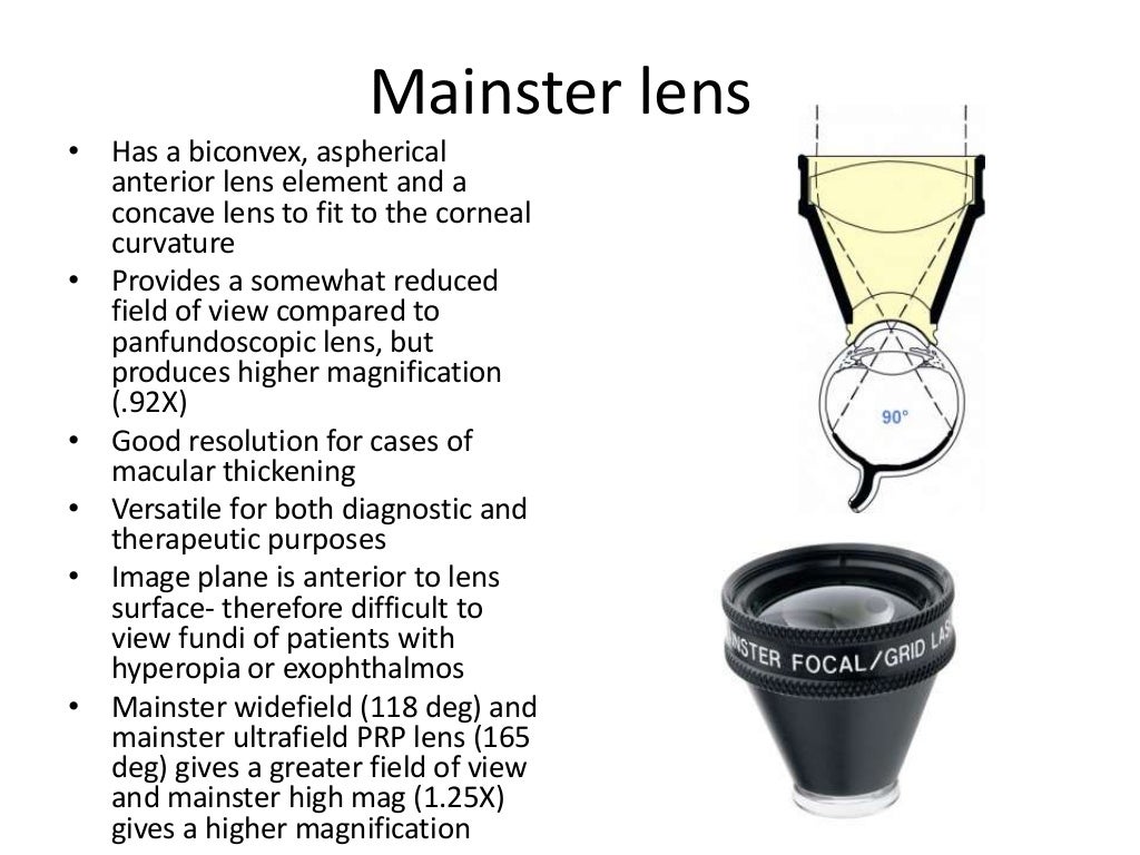 Indirect Ophthalmoscopy and slit lamp biomicroscopy
