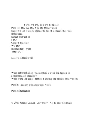 I Do We Do You Do TemplatePart 1 I Do DOCX I Do We Do You Do TemplatePart 1 I Do DOCX
