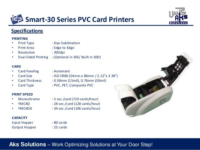 smart 30s id card printer
