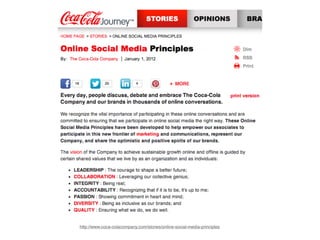 http://www.coca-colacompany.com/stories/online-social-media-principles
 