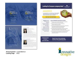 Announcement  - Leader&Berkon Landing Page  -  BVD 