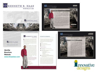 Identity Brochure Website www. khaaslaw .com 