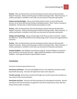 Learners will demonstrate knowledge by answering questions about where functions are located and what function does to picture