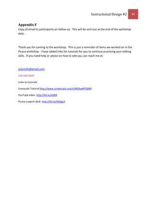 Given installation and navigation learner will share edited pictures to web album