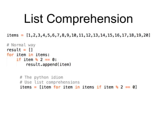 Everyday Python Idioms | PPT