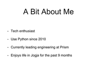Everyday Python Idioms | PPT