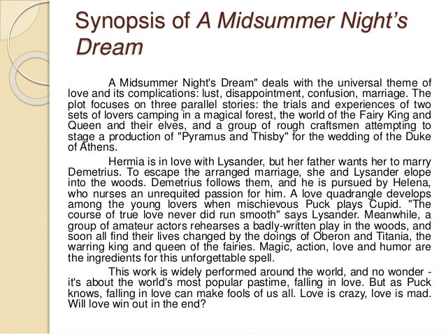 Plot Diagram A Midsummer Night Dream Images - How To Guide 