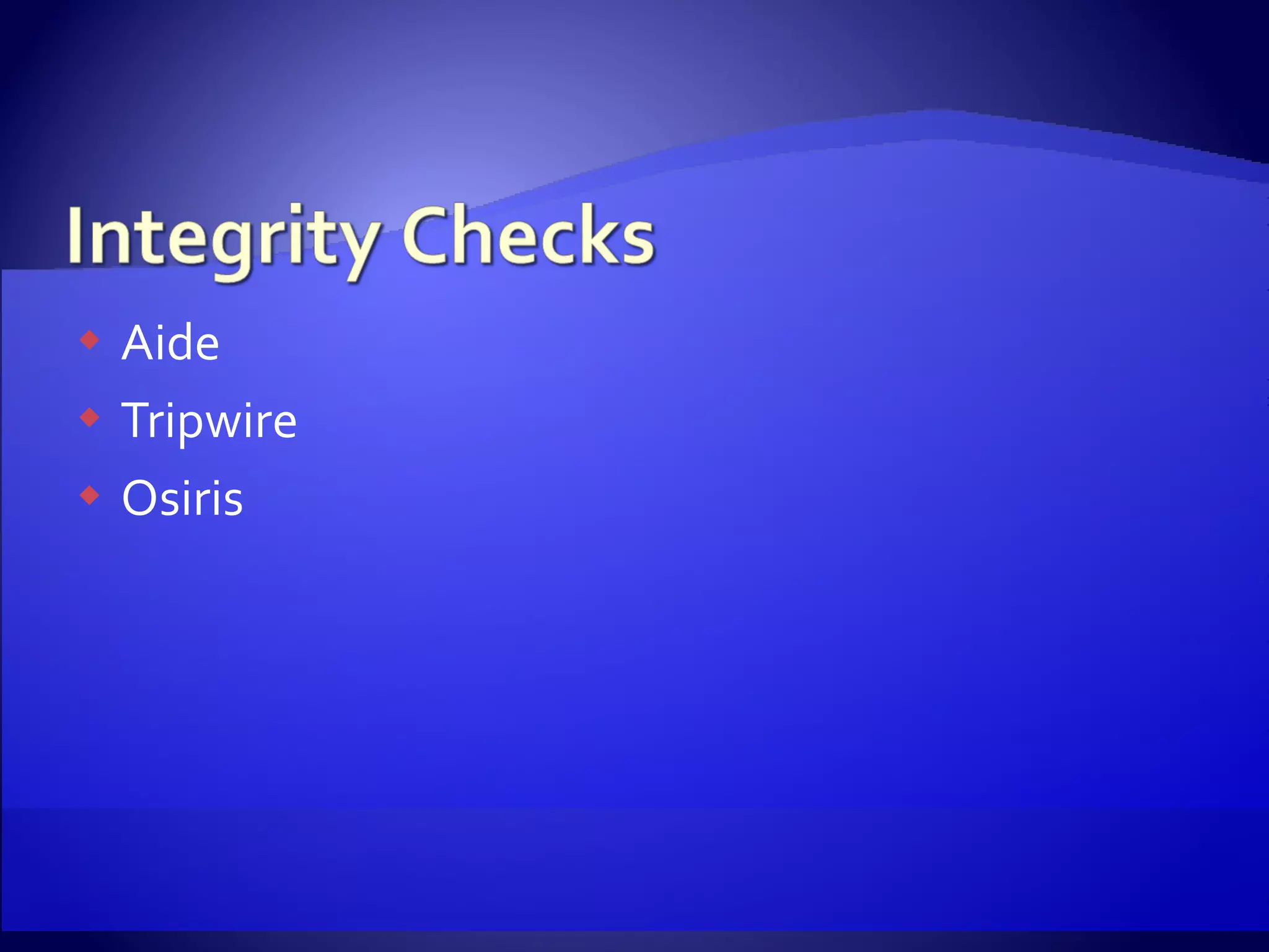 Aide Tripwire Osiris 