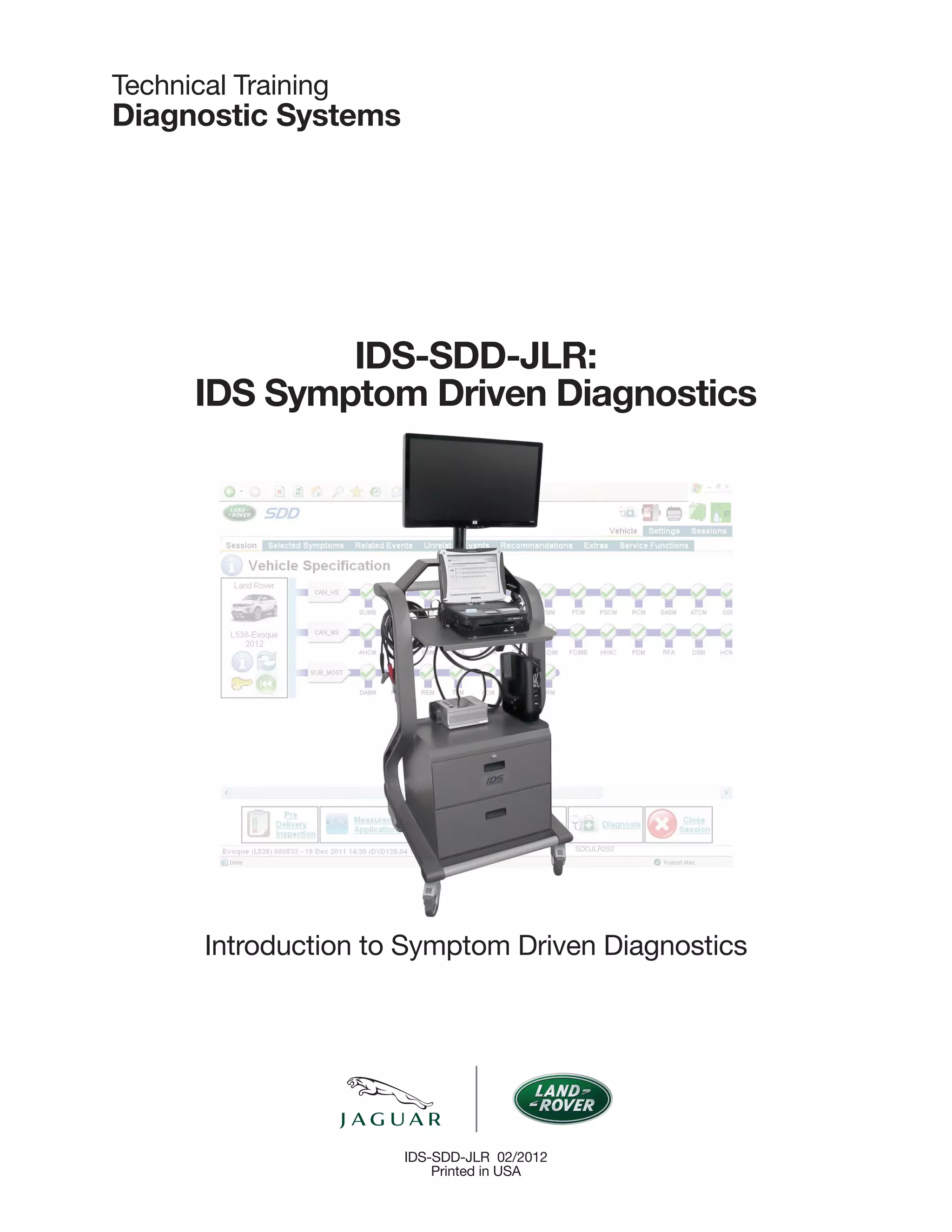 Ids sdd-jlr manual 02 02-12 (1) | PDF