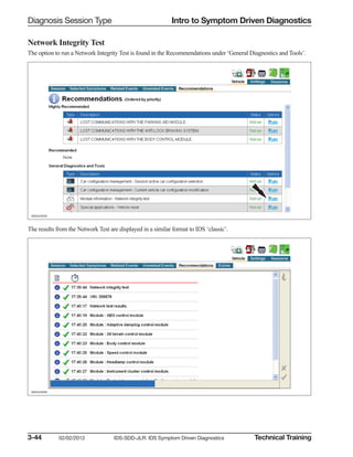 Ids Capability Testing Tool Ids sdd-jlr manual 02 02-12 (1) | PDF