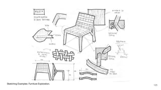 Sketching Examples: Furniture Exploration.
125
 