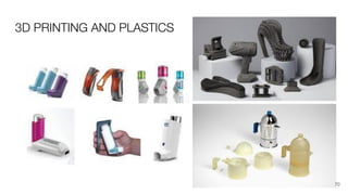 3D PRINTING AND PLASTICS
70
 