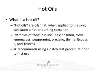 How to use Essential Oils Safely