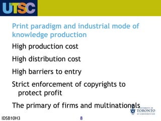 “producing knowledge will mean, in this book, not only discovering, inventing, designing and planning, but also disseminating and communicating”.