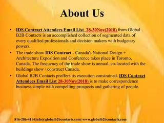 Ids contract attendees email list | PPTX | Email | Internet