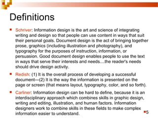 Information Design for Technical Communicators: Scratching the Surface ...