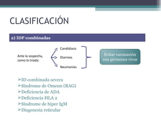Sesion de inmunodeficiencias | PPT