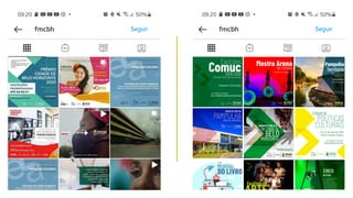 Comuc
2020-2022
Eleições
Informações e inscrições:
https://prefeitura.pbh.gov.br/cultura/comuc
Conselho Municipal de Cultura
5 de janeiro e 26 de março
MUSEU DE ARTE DA
PAMPULHA
EDITAL DE EXPOSIÇÕES
DIA
DO LIVRO
MUNDIAL
Mostra Arena
10 de abril a 30 de junho
de Cultura
ARQUIVO PÚBLICO
DA CIDADE DE
BELO
HORIZONTE
portalbelohorizonte.com.br
Festival de
ARTE
Pampulha
Território
Museus
2 de setembro a
30 de novembro
MUSEU DE ARTE DA
POLÍTICAS
CULTURAIS
Teatro Francisco Nunes
20 e 21 de maio de 2022
Programação e inscrições:
www.pbh.gov.br/fpc
FÓRUM DE
CIRCO
NA RUA
Tiur aut que doluptae consed
modi consedior seque
dellaborepra nit porectio.
Obis sit verum ut aut optaers
pidus, corem as utas dolenis
verepratiis simint, saero es
demoluptur re qui comnimi.
portalbelohorizonte.com.br
 