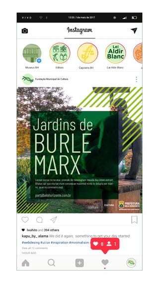 Identidade Visual para o Instagram