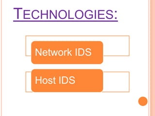 Internet Worm incident of 1988.Two ways to handle