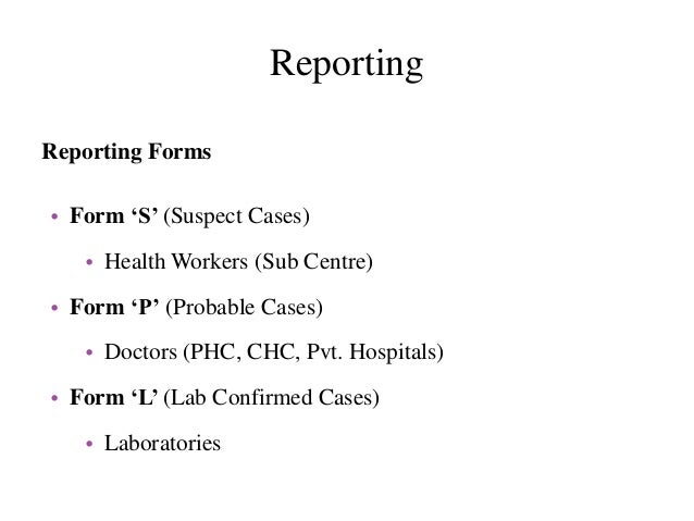 s idsp form in India  Surveillance Project Integrated IDSP  Diseases