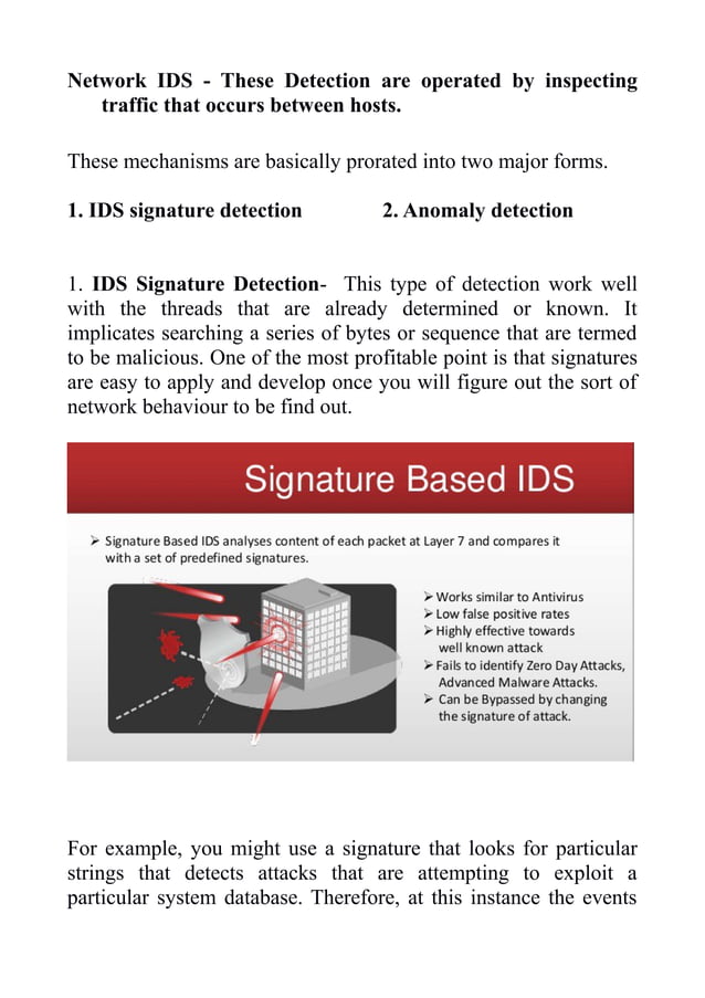 Signature-Based or Anomaly-Based Intrusion Detection: The Merits and ...