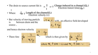 Ids Transformer Ids vs Vds relation in MOSFET VLSI Design.pptx