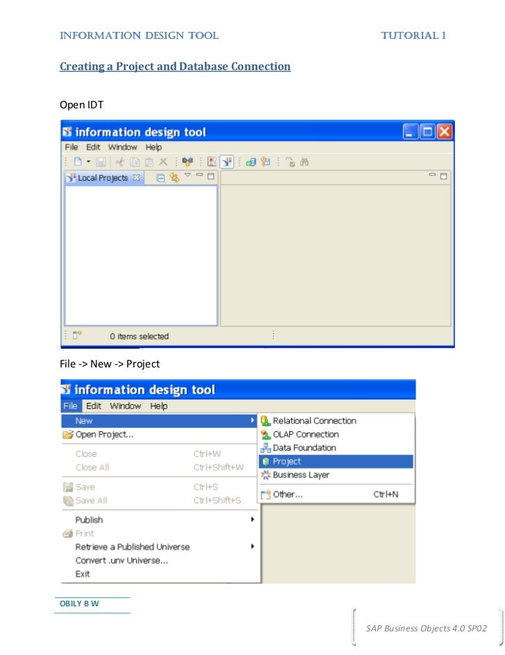 Information Design Tool Tutorial1