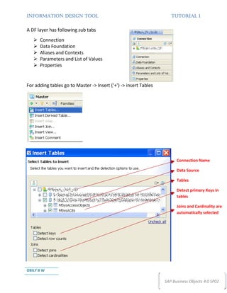 Information Design Tool -Tutorial2 | PDF