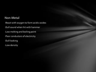 metals | PPTX
