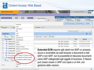ID Technology Extended ECM for SAP by Open Text | PPT