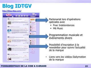 Tableaux de bord du site Source: Google Ad planner
