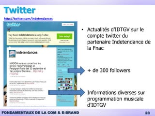 CommunautésRéseaux sociaux et blogs18