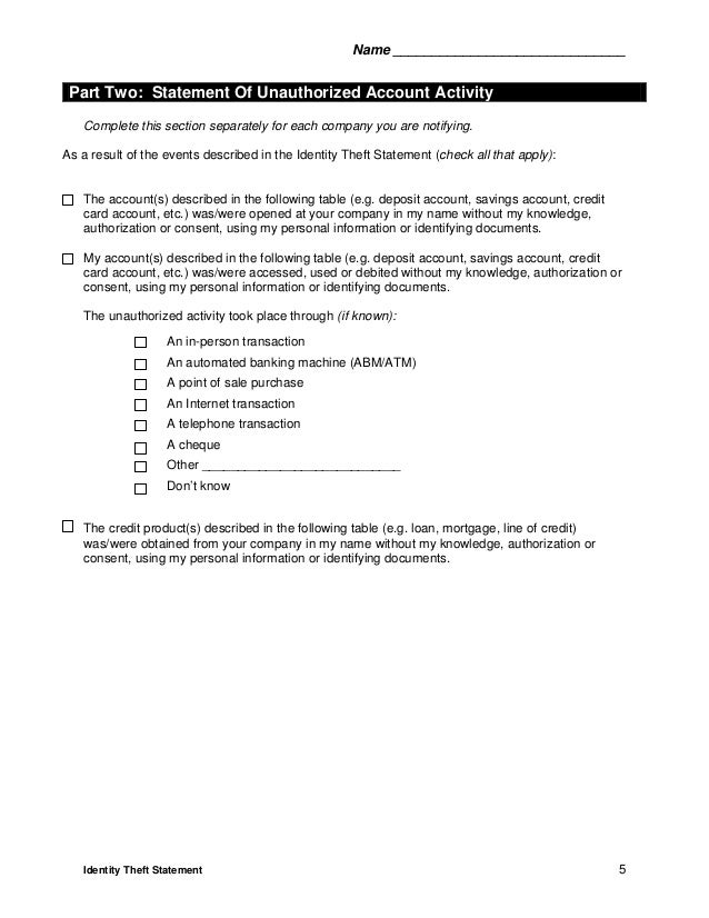 What is an identity statement What is an identity statement picture