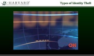 Types of Identity Theft
 