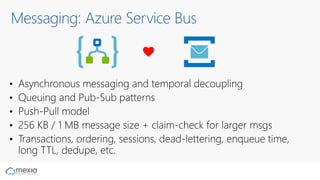 Messaging: Azure Service Bus
 