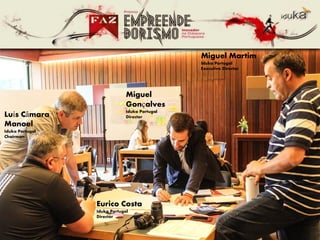 Luís Câmara
Manoel
Iduka Portugal
Chairman
Eurico Costa
Iduka Portugal
Director
Miguel
Gonçalves
Iduka Portugal
Director
Miguel Martim
Iduka Portugal
Executive Director
 