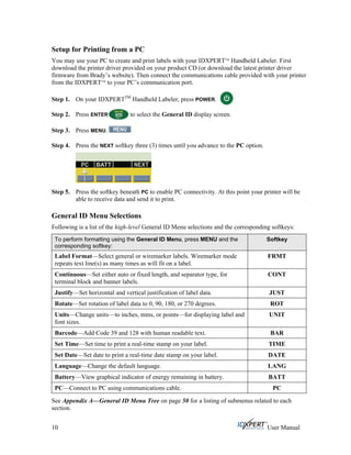 Idxpert user manual