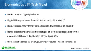 Risk-Based Approach to Deployment of Omnichannel Biometrics in Sberbank ...
