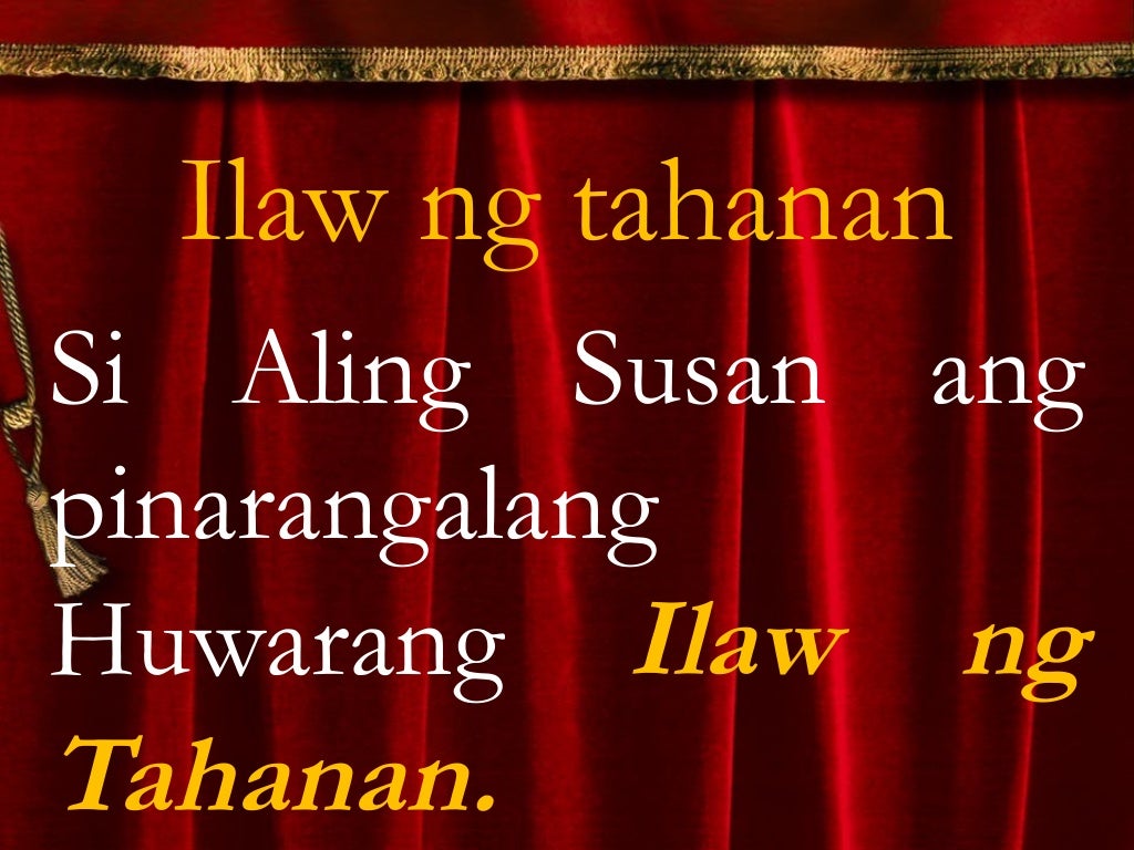 Ano Ang Kasalungat Ng Ang Ina Ang Ilaw Ng Tahanan - bagitahan