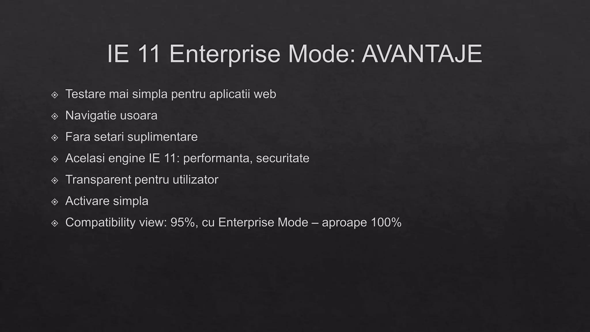 Internet Explorer 11 Enterprise Mode & F12 Developer Tools