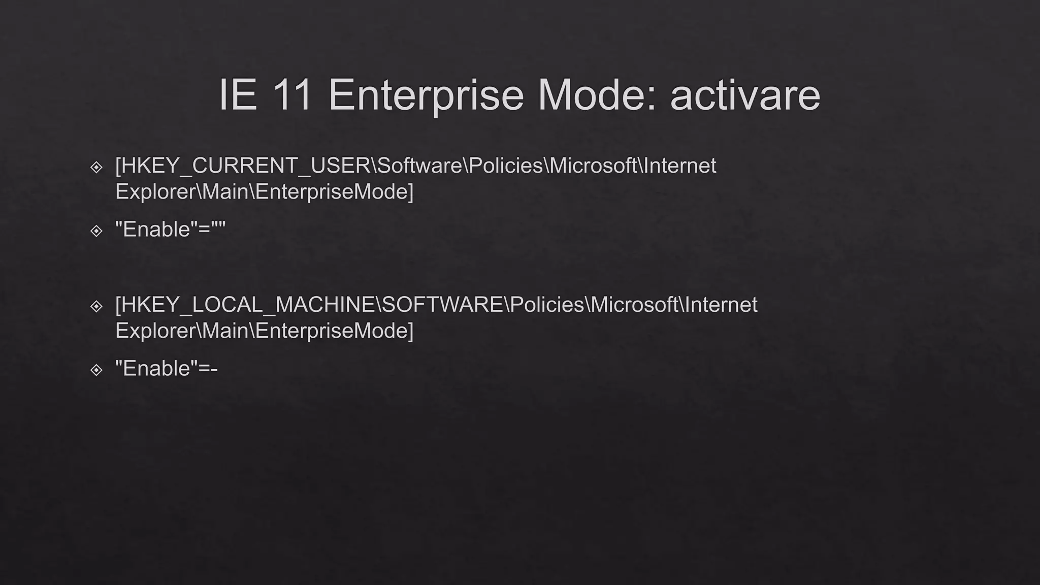 Internet Explorer 11 Enterprise Mode & F12 Developer Tools
