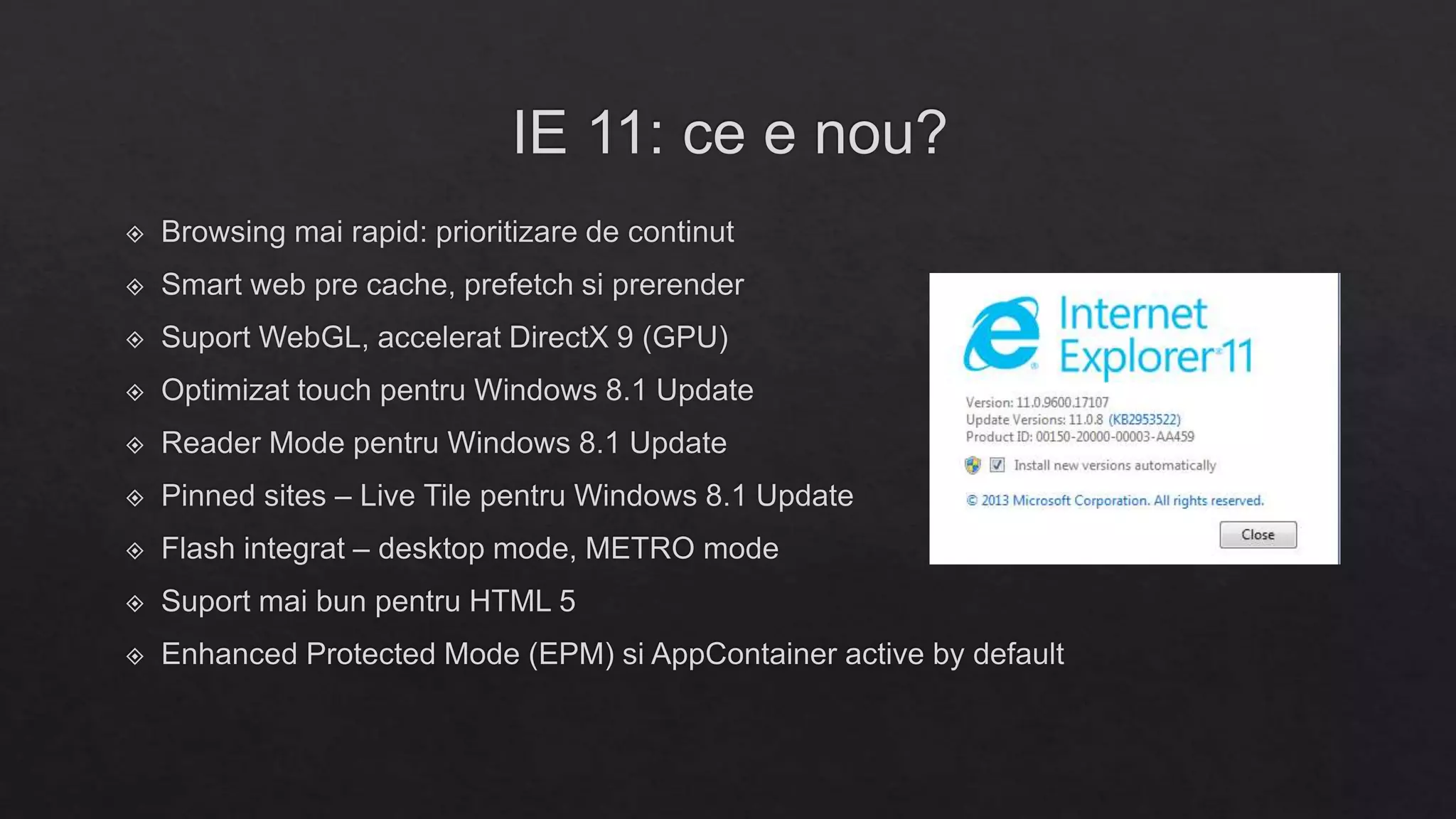 Internet Explorer 11 Enterprise Mode & F12 Developer Tools