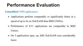 Application Performance & Flexibility on Exokernel Systems paper review ...