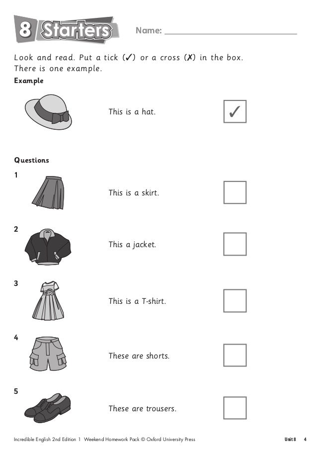 Incredible english 5 weekend homework pack 08 image