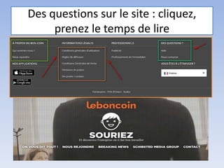 Des questions sur le site : cliquez,
prenez le temps de lire
 